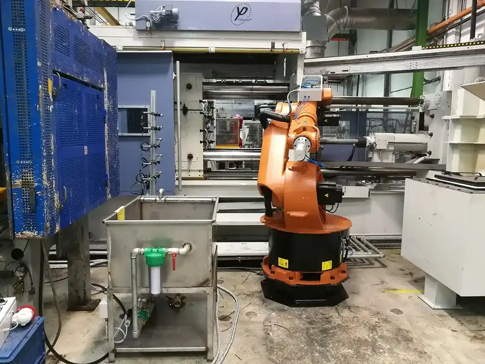 Isole robotizzate per pressofusione e presse